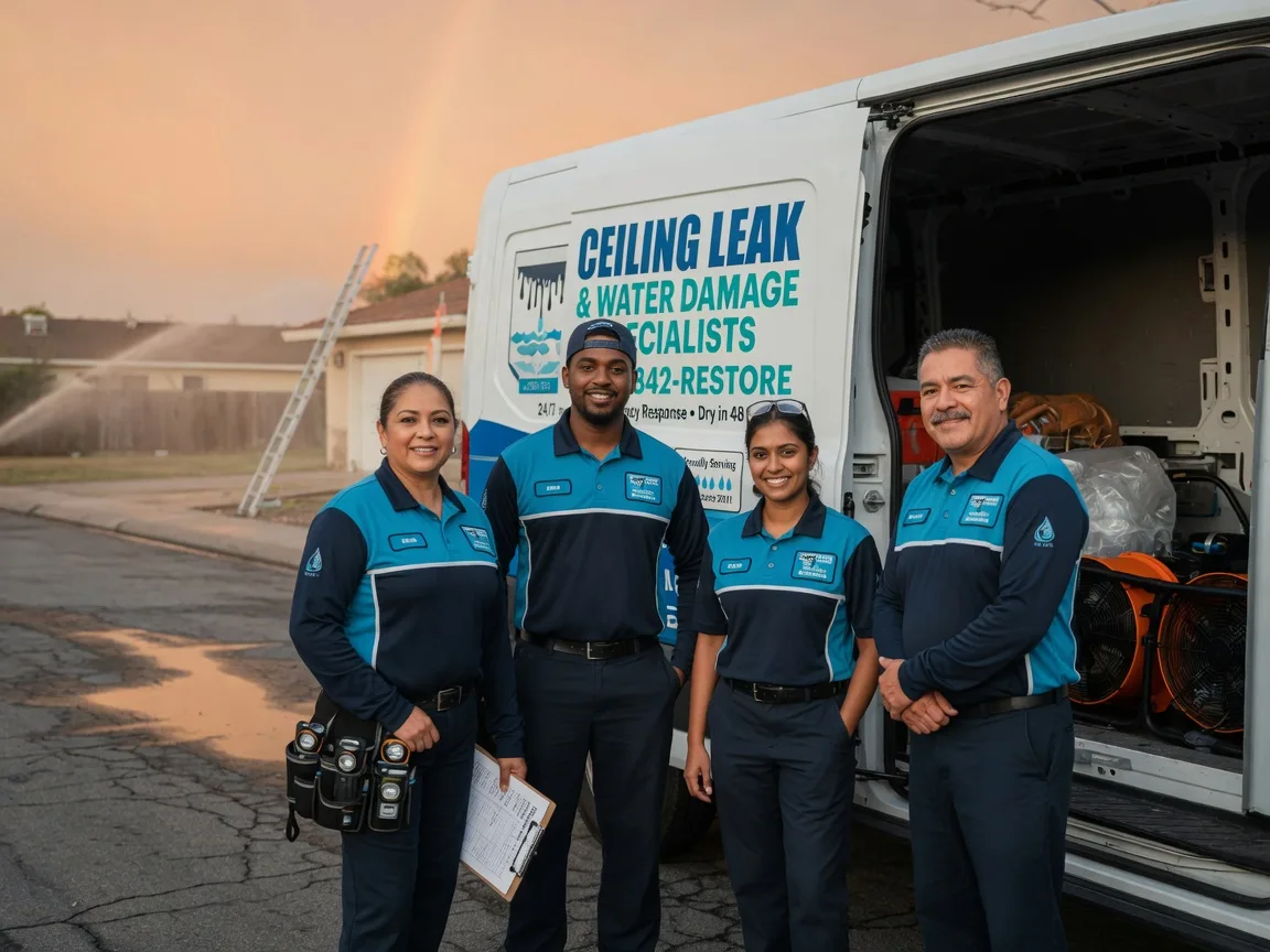 Ceiling Leak Cleanup company in Kent, PA