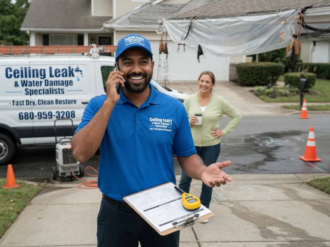 Ceiling Leak Cleanup Kent, PA FAQs